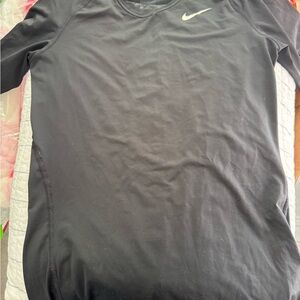 Nike Men's Black Long Sleeve compression Shirt